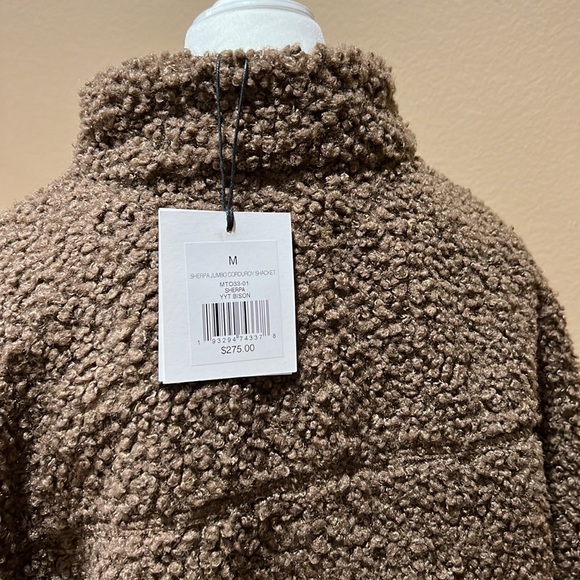 Onia Sherpa Jumbo Corduroy Shacket - Picture 5 of 12